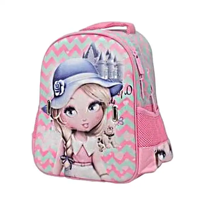 کوله پشتی دخترانه طرح باربی براق ضدآب سبک...